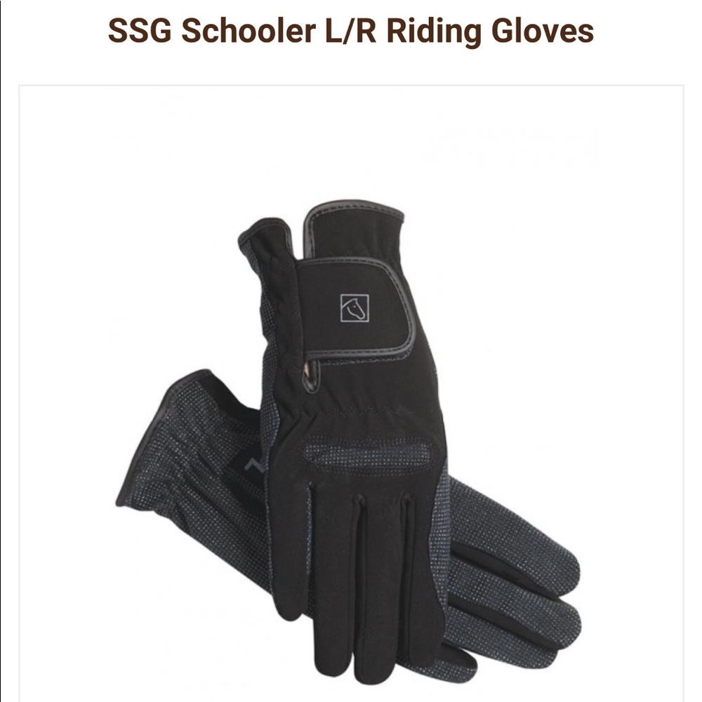 Girls riding gloves
